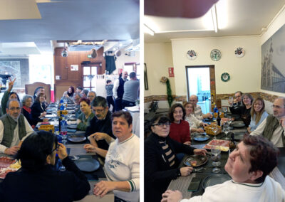 Ágape de fin de año socios Zaragoza 2025